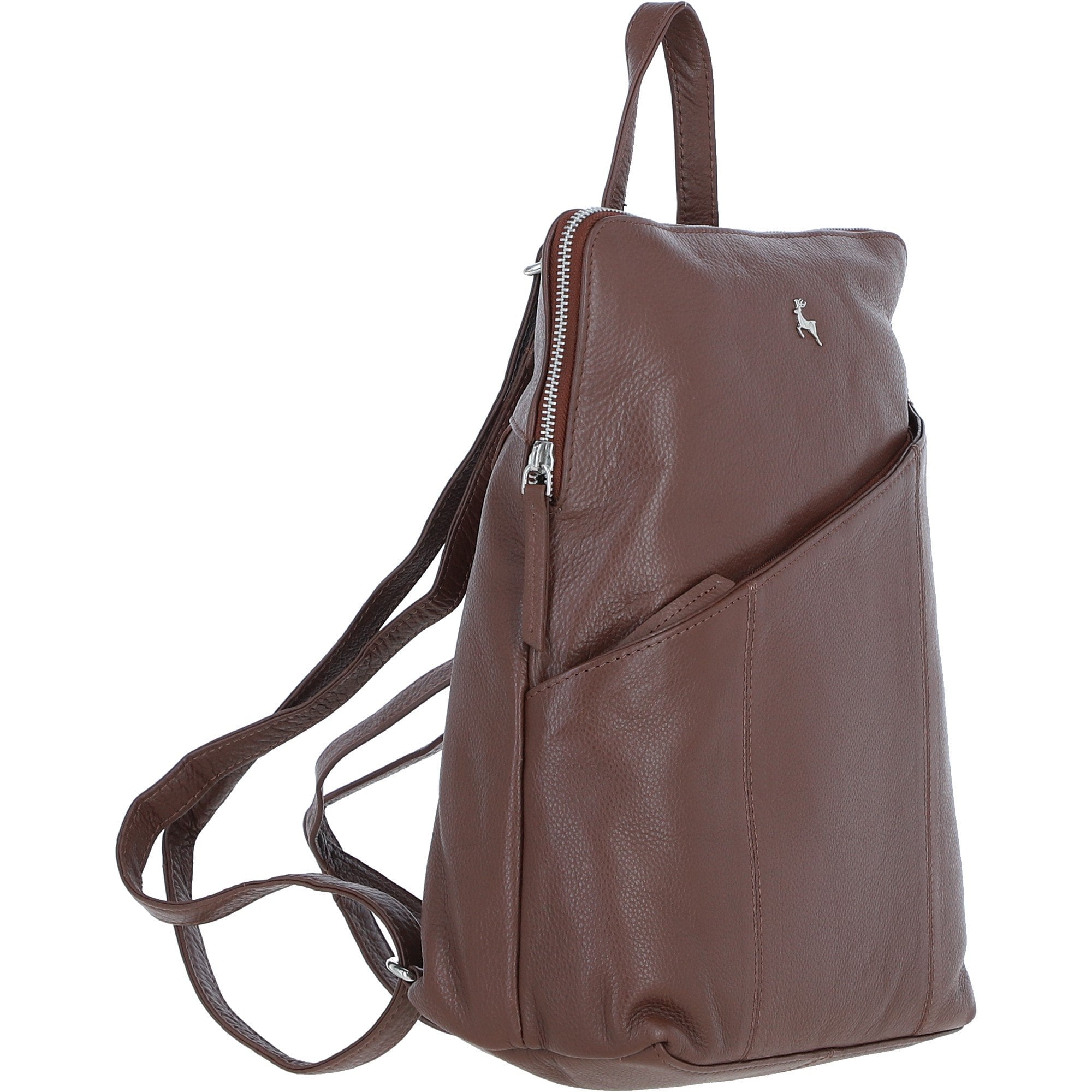Ashwood Ladies Leather Backpack Cognac: Westminster