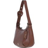 Ashwood Leather Shoulder Bag 2 Tone Tan: 64732