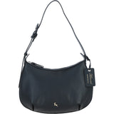 Ashwood Leather Shoulder Bag Black: 64732