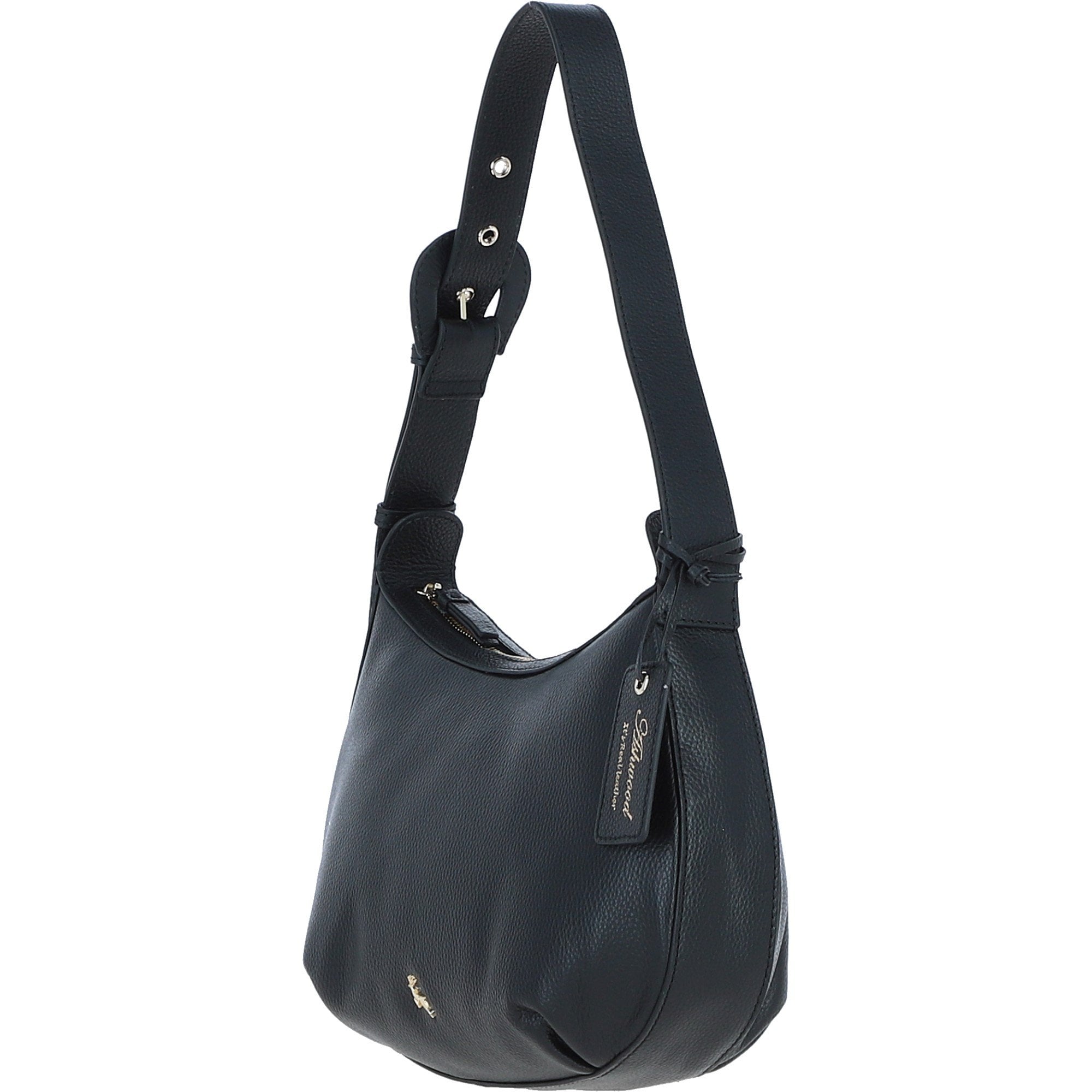Ashwood Leather Shoulder Bag Black: 64732