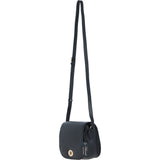Ashwood Leather Crossbody Bag with Twist Lock Black: 64787