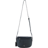 Ashwood Leather Crossbody Bag with Twist Lock Black: 64787