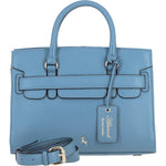 Ashwood Leather Handbag with Detachable Crossbody Strap Denim: 64747