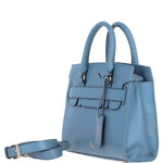 Ashwood Leather Handbag with Detachable Crossbody Strap Denim: 64747