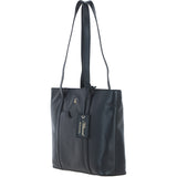 Ashwood Elegant Ladies Leather Shoulder Bag Black: 64668