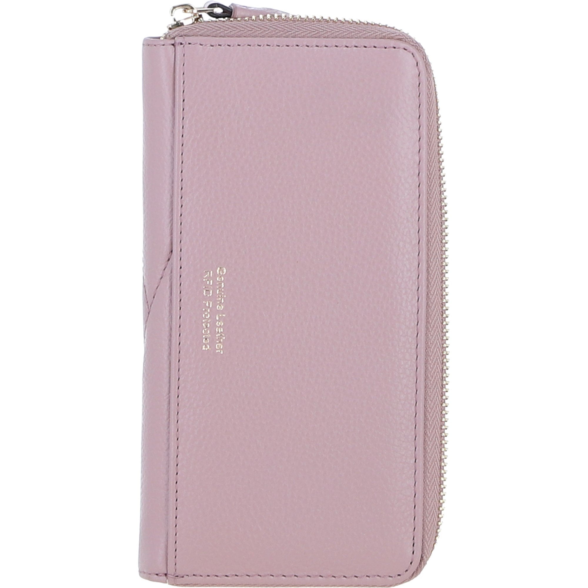 Ashwood Luxury Leather RFID-Protected Purse Wood Rose: 32049