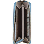 Ashwood Luxury Leather RFID-Protected Purse Denim: 32049