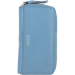 Ashwood Luxury Leather RFID-Protected Purse Denim: 32049