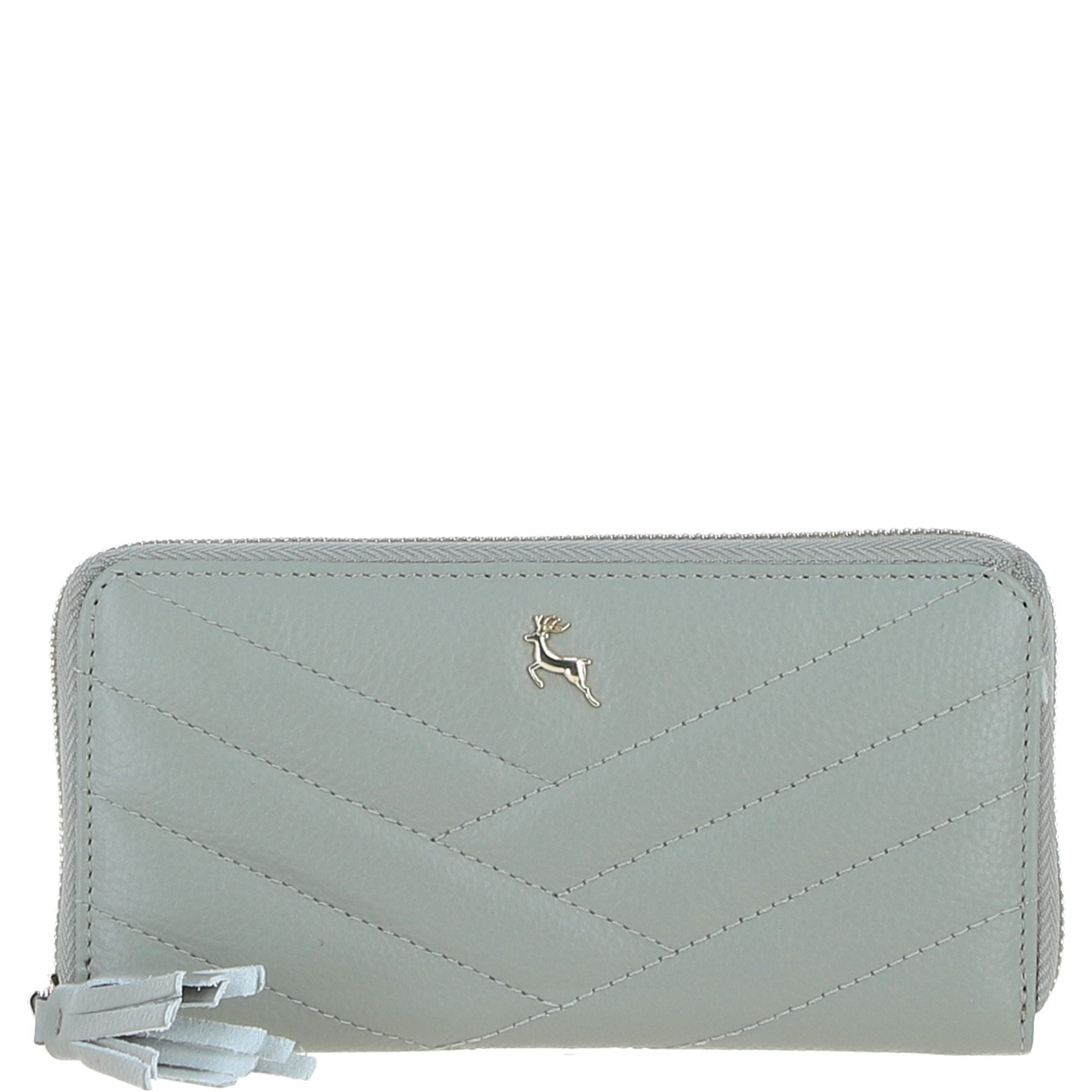 Ashwood Luxury Leather RFID-Protected Purse Sage: 32049
