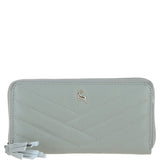 Ashwood Luxury Leather RFID-Protected Purse Sage: 32049