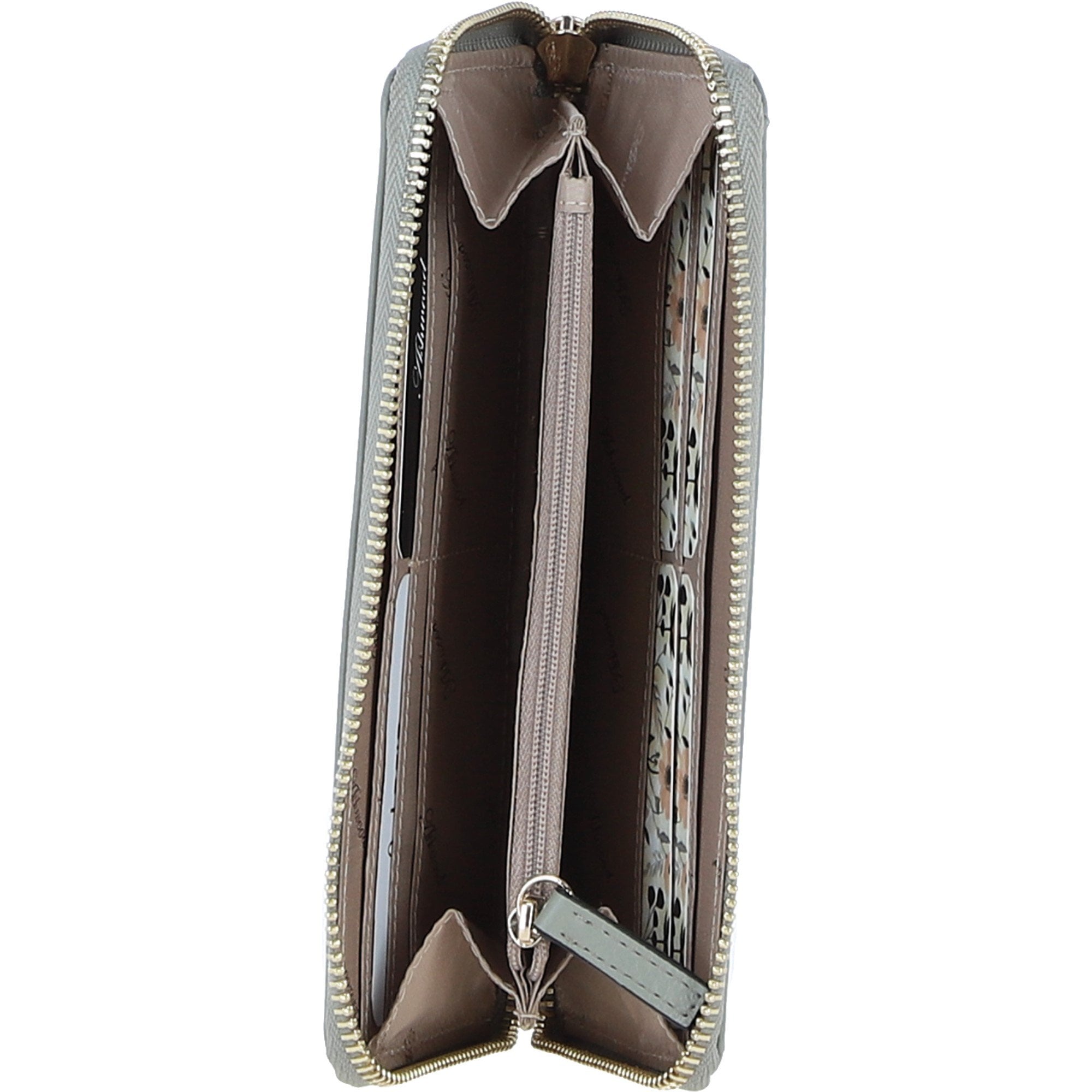Ashwood Luxury Leather RFID-Protected Purse Sage: 32049