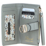 Ashwood Small Ladies Leather Purse Sage: 32047