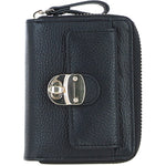 Ashwood Ladies Leather Purse Black: 32057