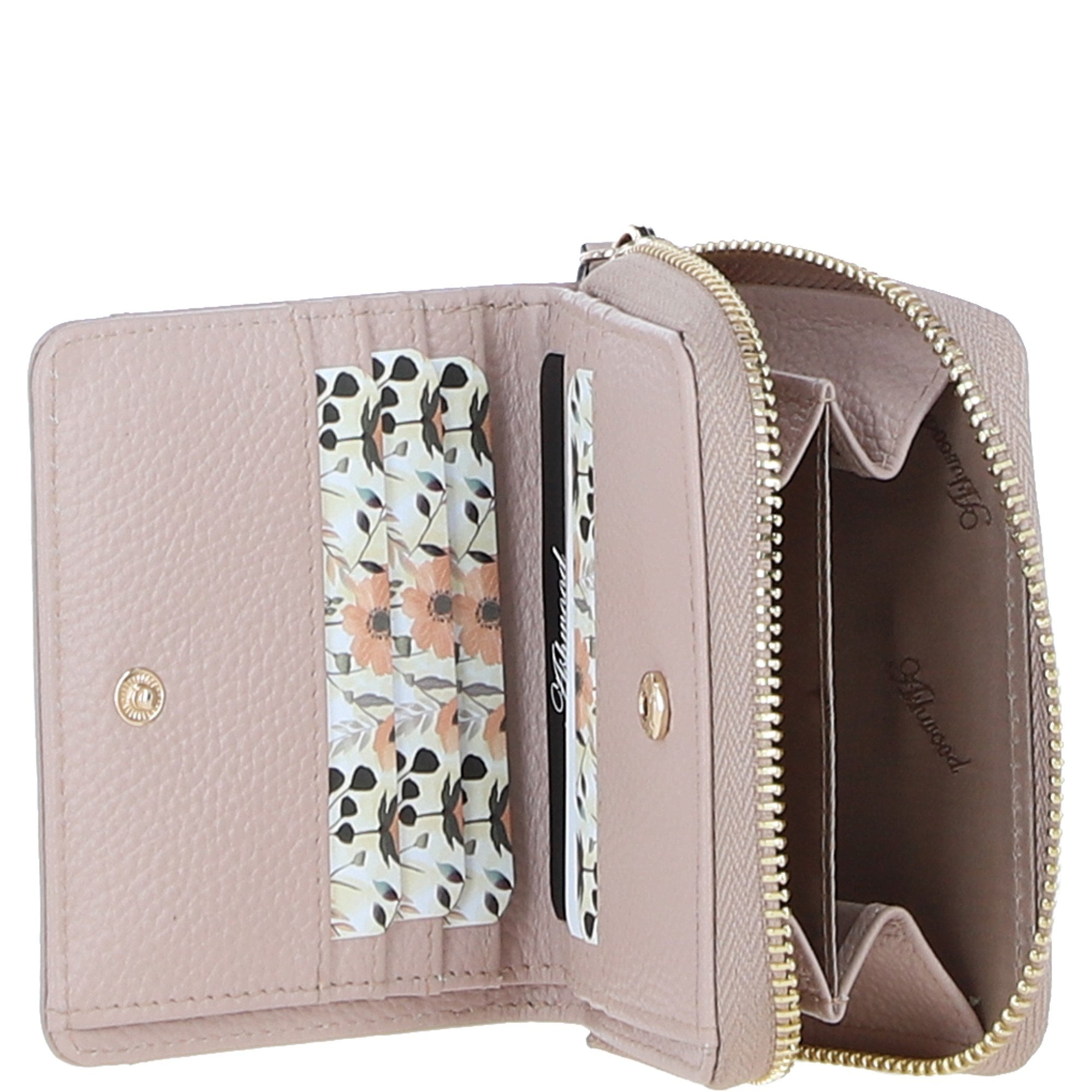 Ashwood Ladies Leather Purse Beige: 32057