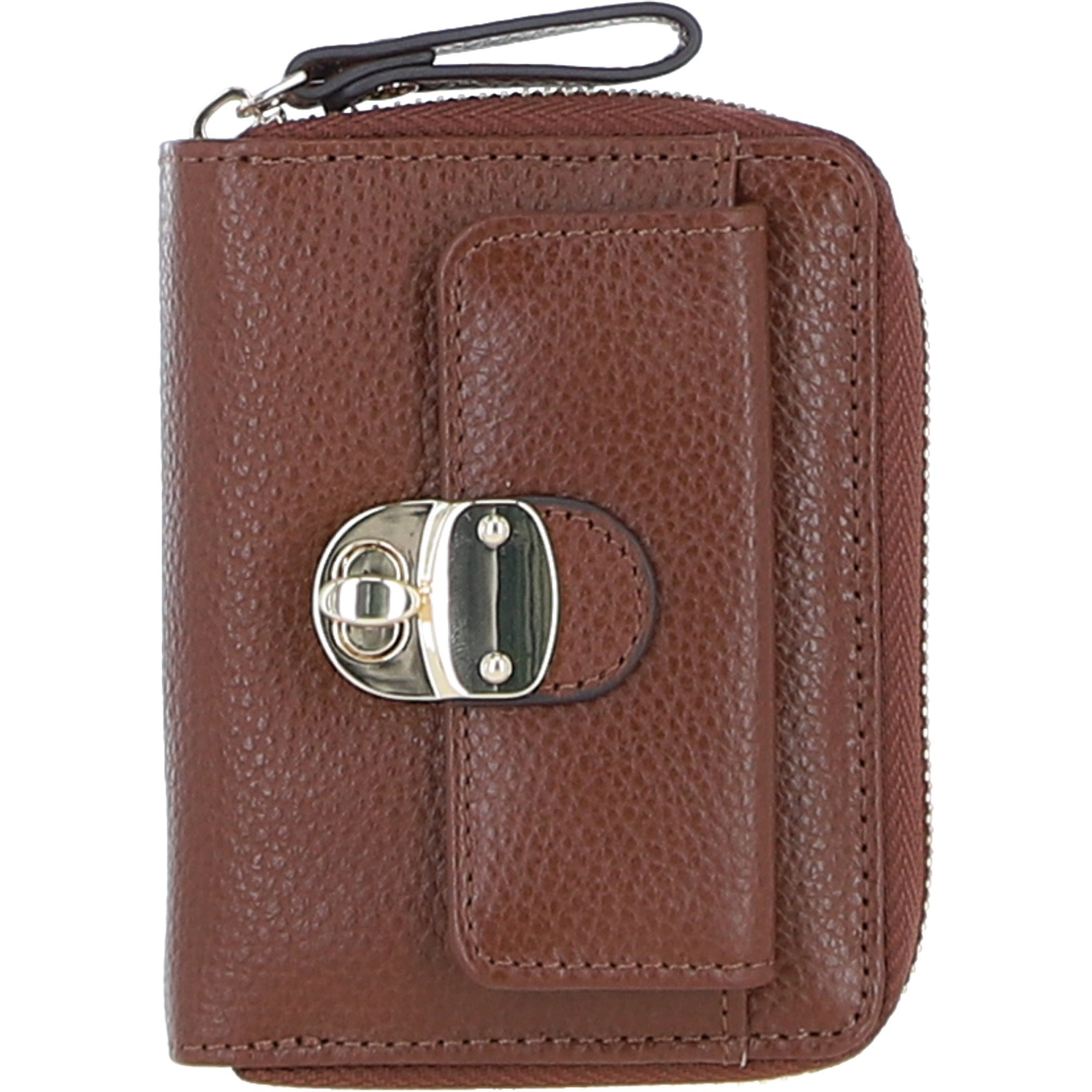 Ashwood Ladies Leather Purse 2 Tone Tan: 32057