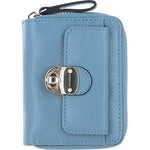 Ashwood Ladies Leather Purse Denim: 32057