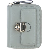 Ashwood Ladies Leather Purse Sage: 32057