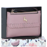 Ashwood Elegant Ladies' Small Leather Purse Wood Rose: 32056