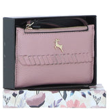 Ashwood Elegant Ladies' Small Leather Purse Wood Rose: 32056