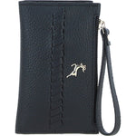 Ashwood Elegant Ladies' Small Leather Purse Black: 32056