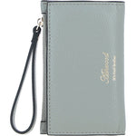 Ashwood Elegant Ladies' Small Leather Purse Sage: 32056