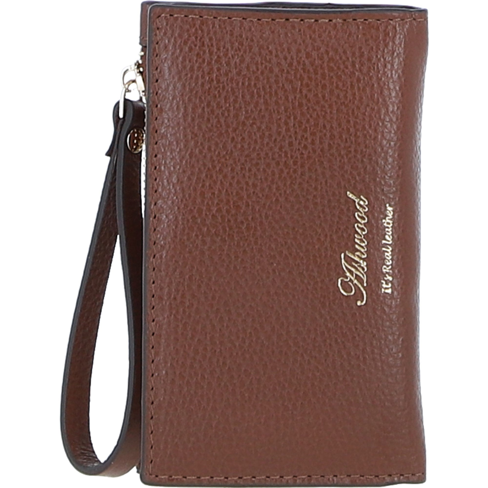 Ashwood Elegant Ladies' Small Leather Purse 2 Tone Tan: 32056