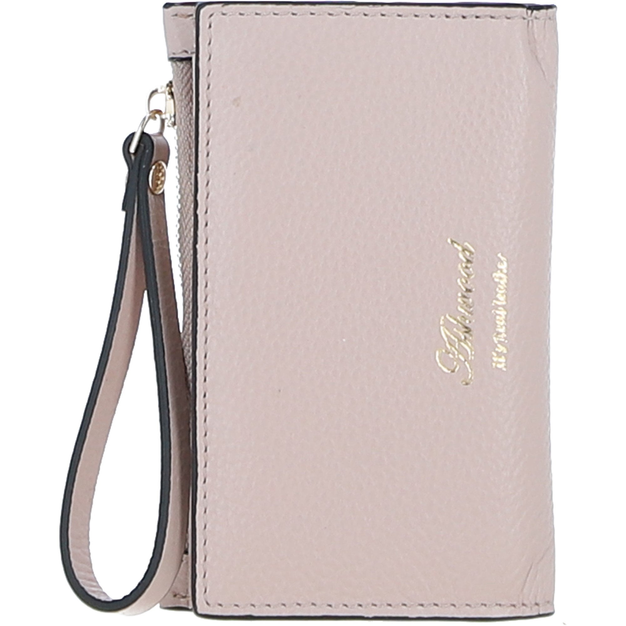 Ashwood Elegant Ladies' Small Leather Purse Beige: 32056