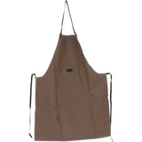Fenland Canvas & Leather Apron Mud/grey: FEN-760