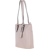 Elegant Shoulder Bag with Adjustable Straps Beige: 64562