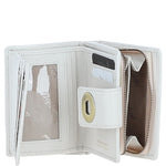 Elegant Ashwood Leather Purse White: Y-60