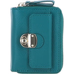 Ashwood Stylish Leather Purse Green: Y-50