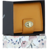 Elegant Ashwood Leather Purse Mustard: Y-60