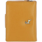 Elegant Ashwood Leather Purse Mustard: Y-60