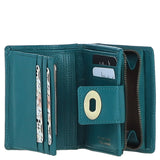 Elegant Ashwood Leather Purse Green: Y-60