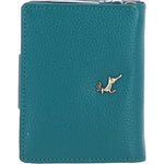 Elegant Ashwood Leather Purse Green: Y-60