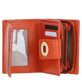 Elegant Ashwood Leather Purse Orange: Y-60