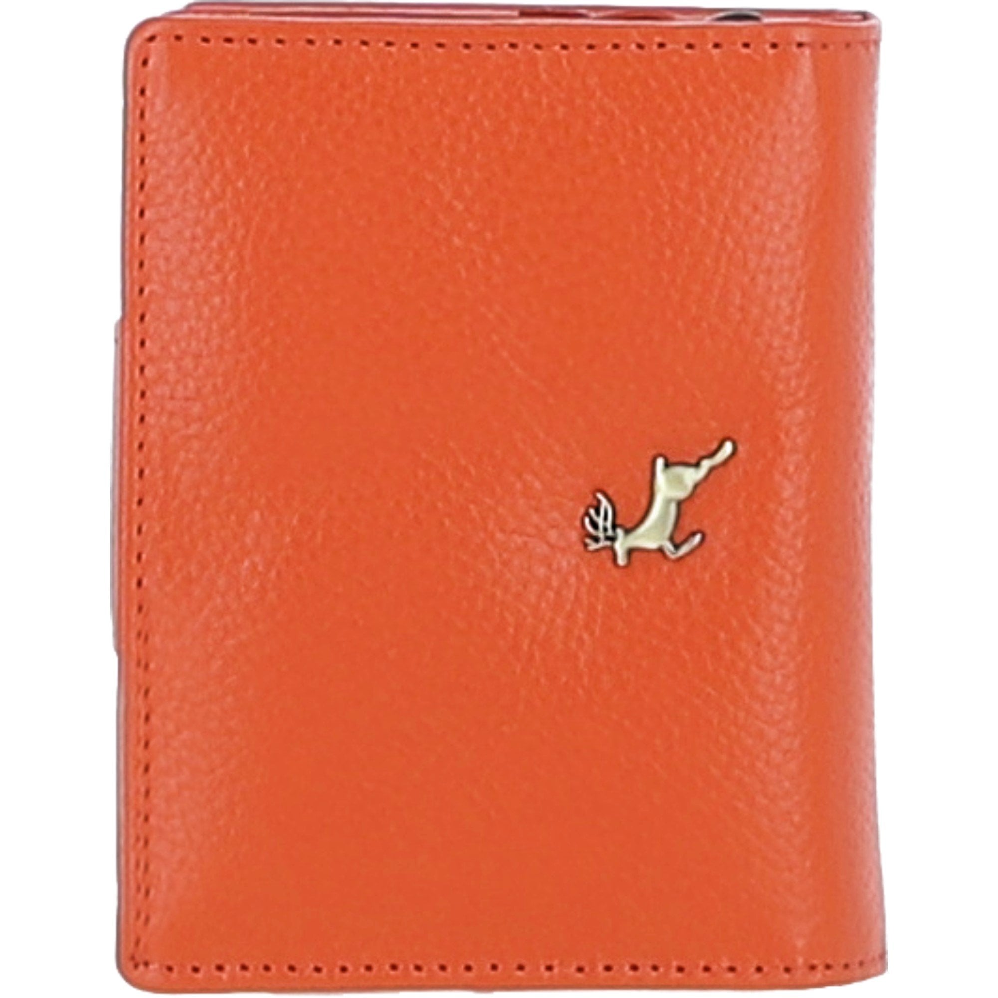 Elegant Ashwood Leather Purse Orange: Y-60