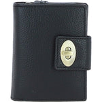 Elegant Ashwood Leather Purse Black: Y-60
