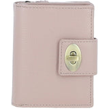 Elegant Ashwood Leather Purse Beige: Y-60