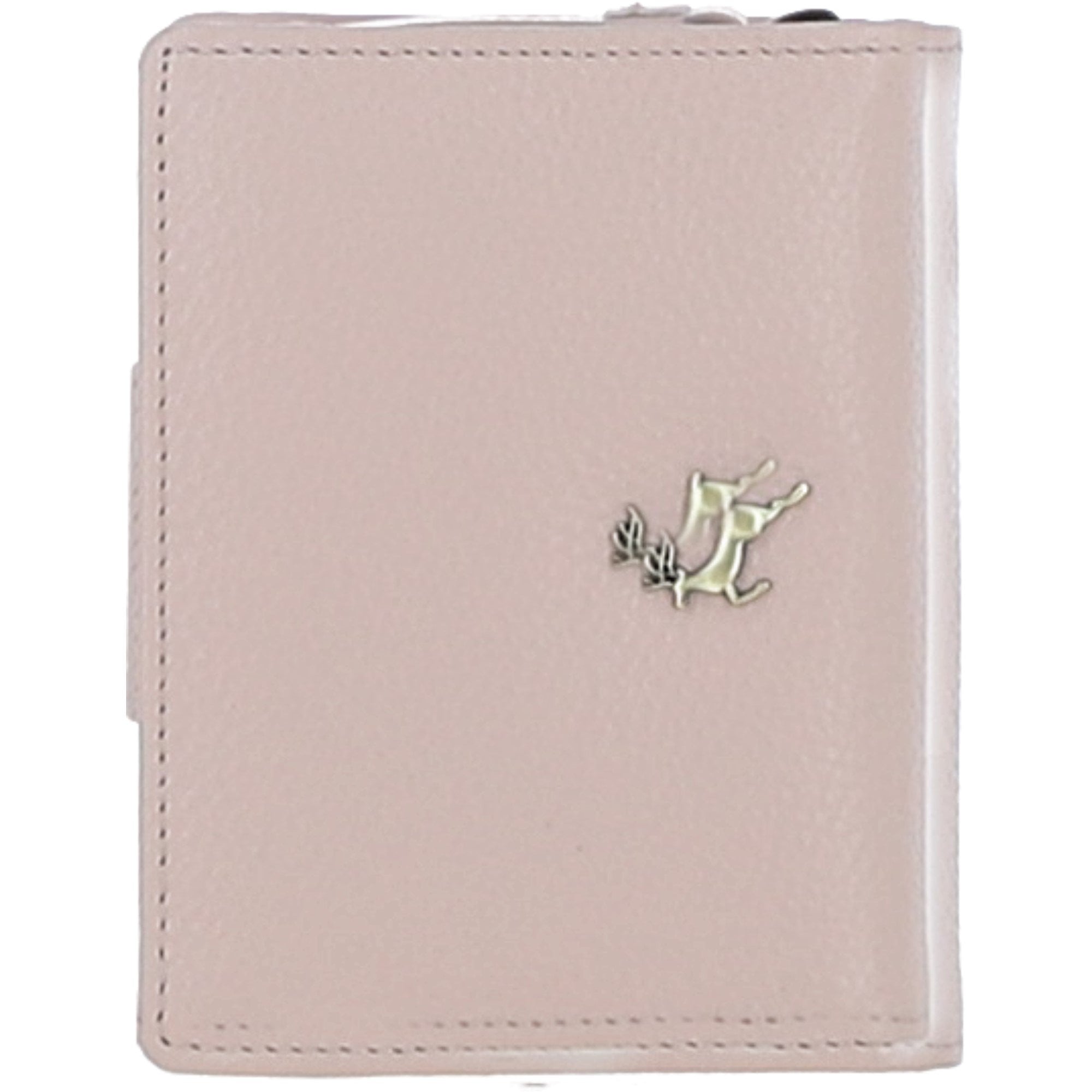 Elegant Ashwood Leather Purse Beige: Y-60