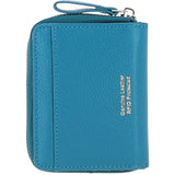 Ashwood Stylish Leather Purse Turquoise: Y-50