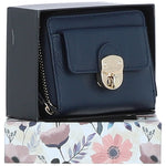 Ashwood Stylish Leather Purse Navy: Y-50