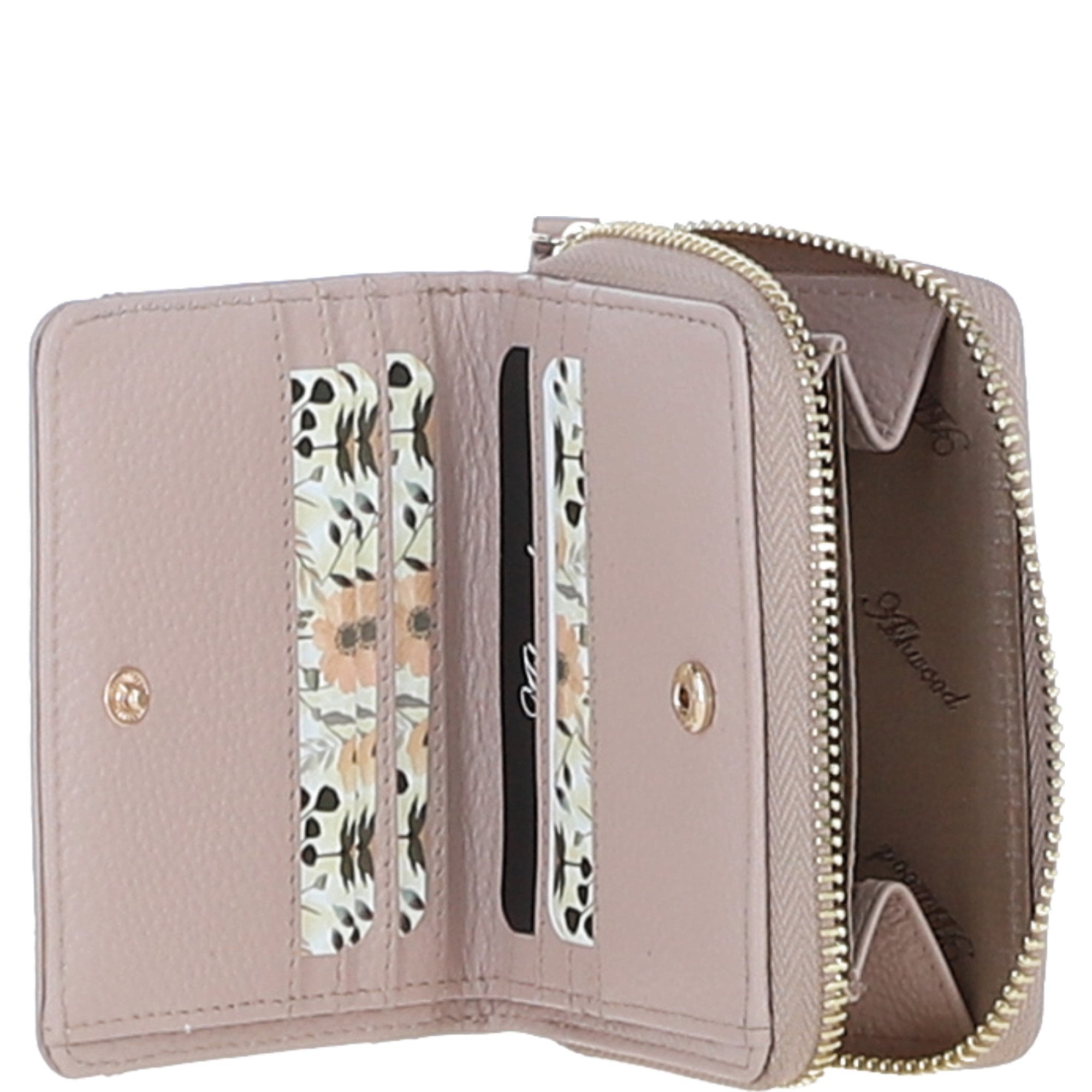 Ashwood Stylish Leather Purse Beige: Y-50