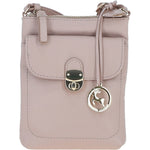 Ashwood Leather Crossbody Bag Beige: Y-51