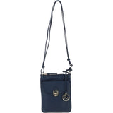 Ashwood Leather Crossbody Bag Navy: Y-51