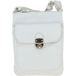 Ashwood Leather Crossbody Bag White: Y-51