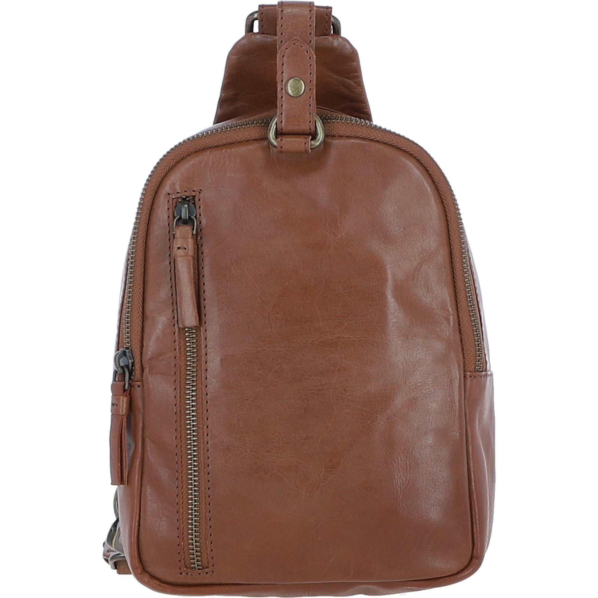 Ashwood Leather Sling Bag Tan: 64385