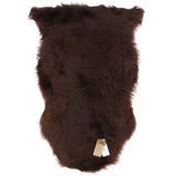 Ashwood Single Australian Sheepskin Rug Natural Brown