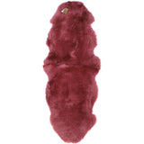 Ashwood Double Australian Sheepskin Rug Marsala