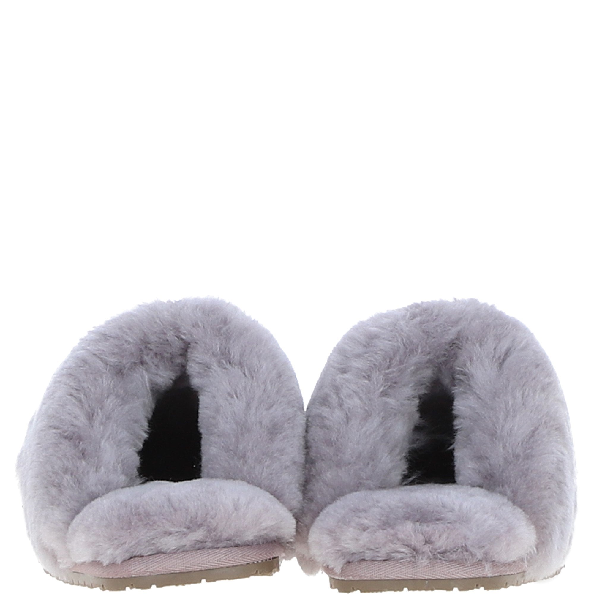 Women's Classic Suede Sheepskin Slippers Lilac: Pippa
